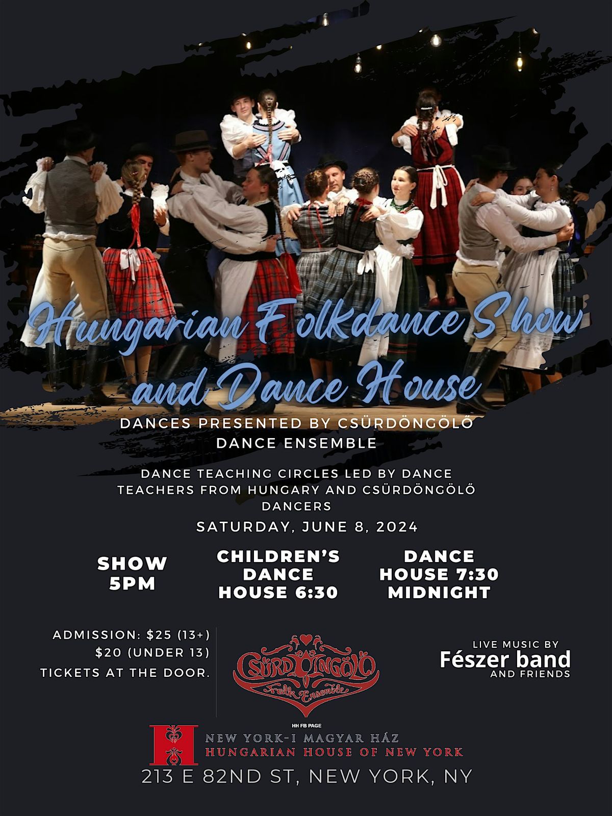 Hungarian Folk Dance Show and Dance House