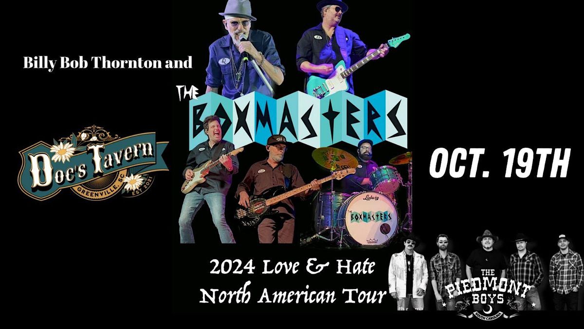 Billy Bob Thornton and the Boxmasters WSG The Piedmont Boys