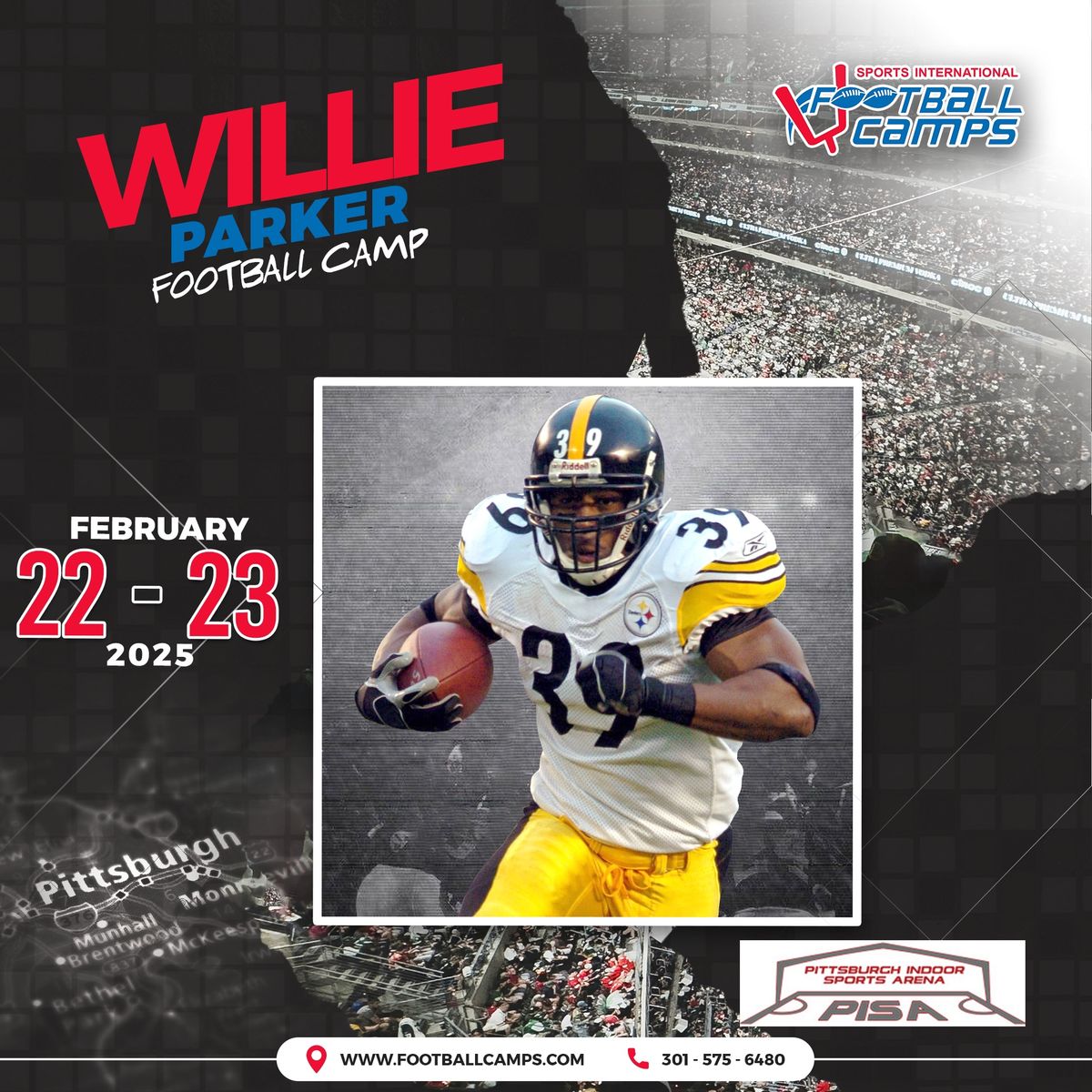 Willie Parker Football Camp - Pittsburgh, PA