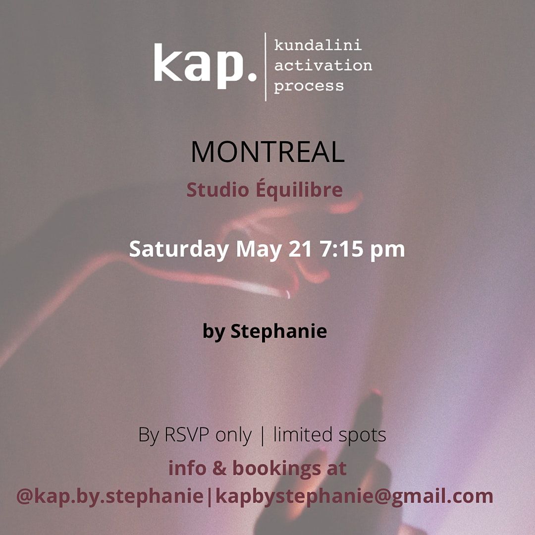 KAP Session (Kundalini Activation Process)