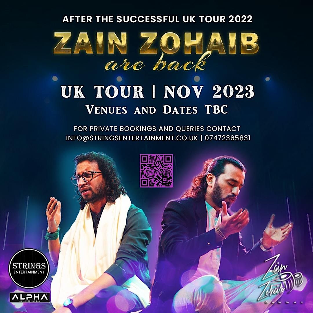 Zain Zohaib UK tour 2023- Birmingham