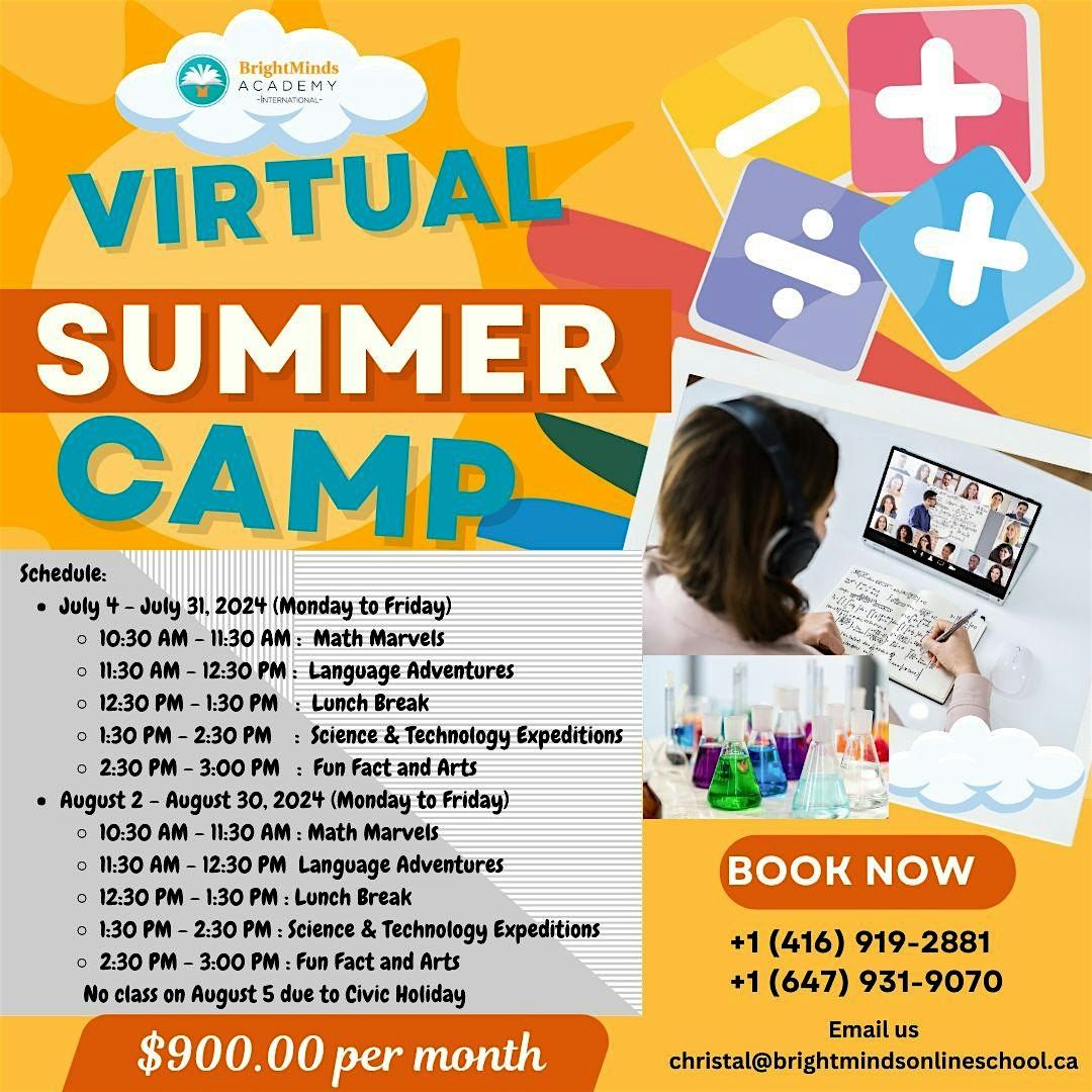 Virtual Summer Camp 2024