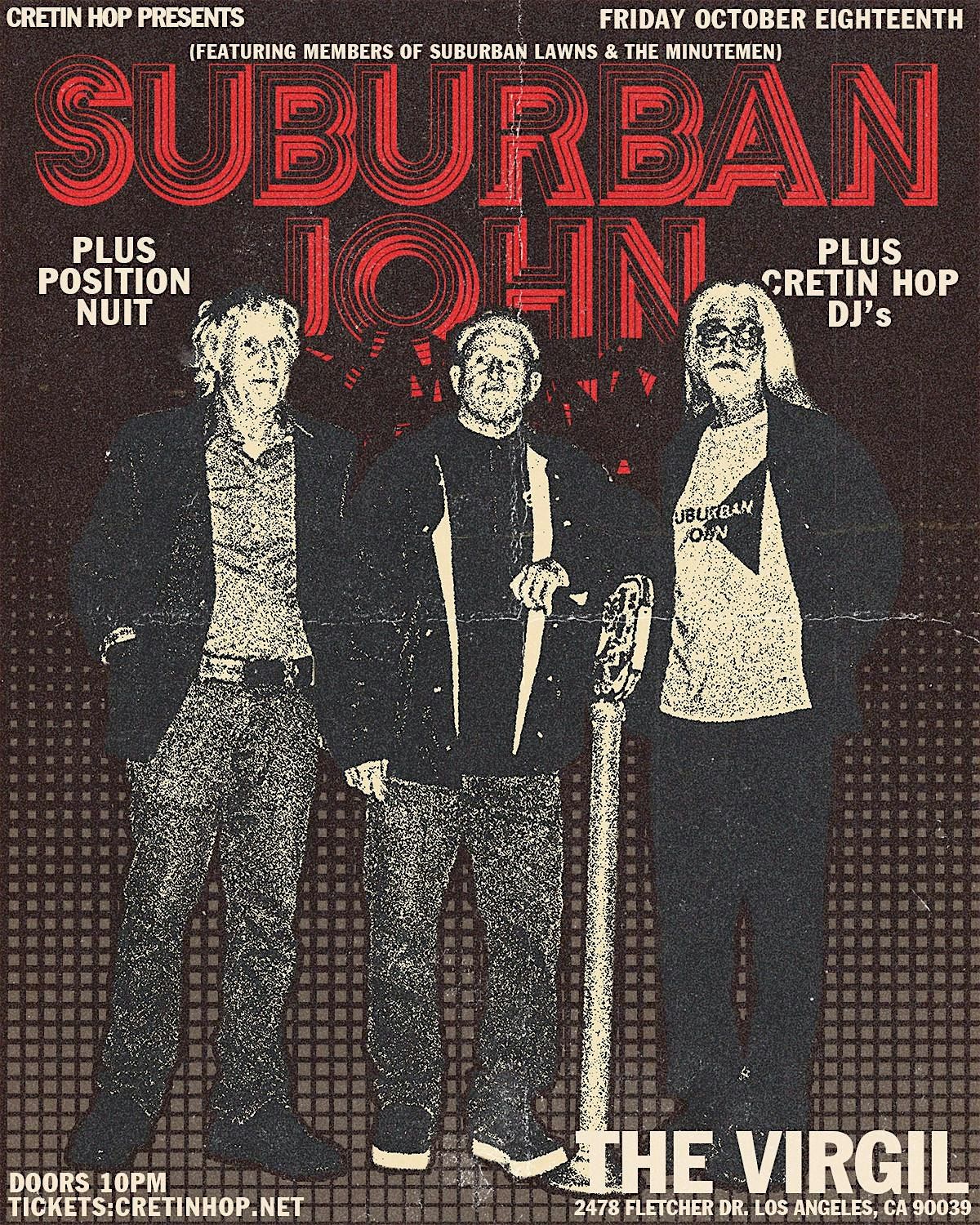 Cretin Hop w\/ Suburban John LIVE!