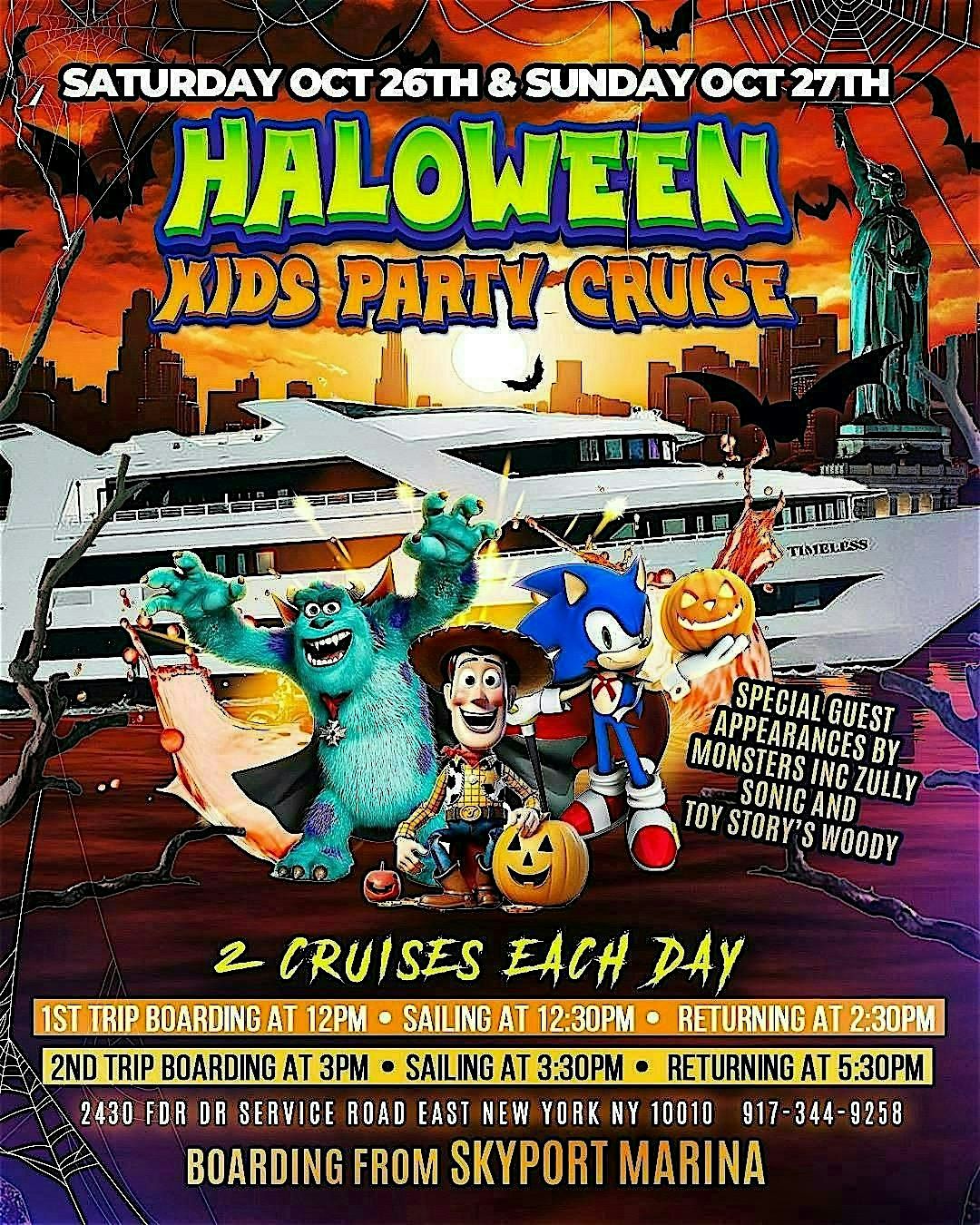 Halloween Kids Party Cruise