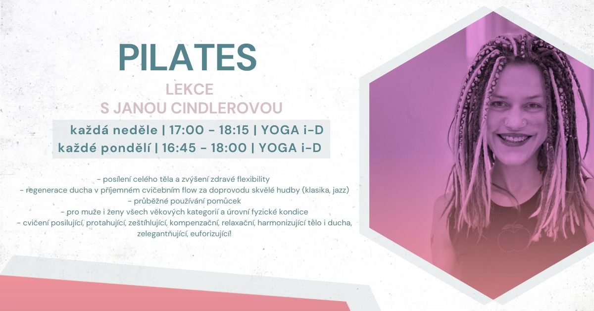 Pilates - Lekce s Janou Cindlerovou