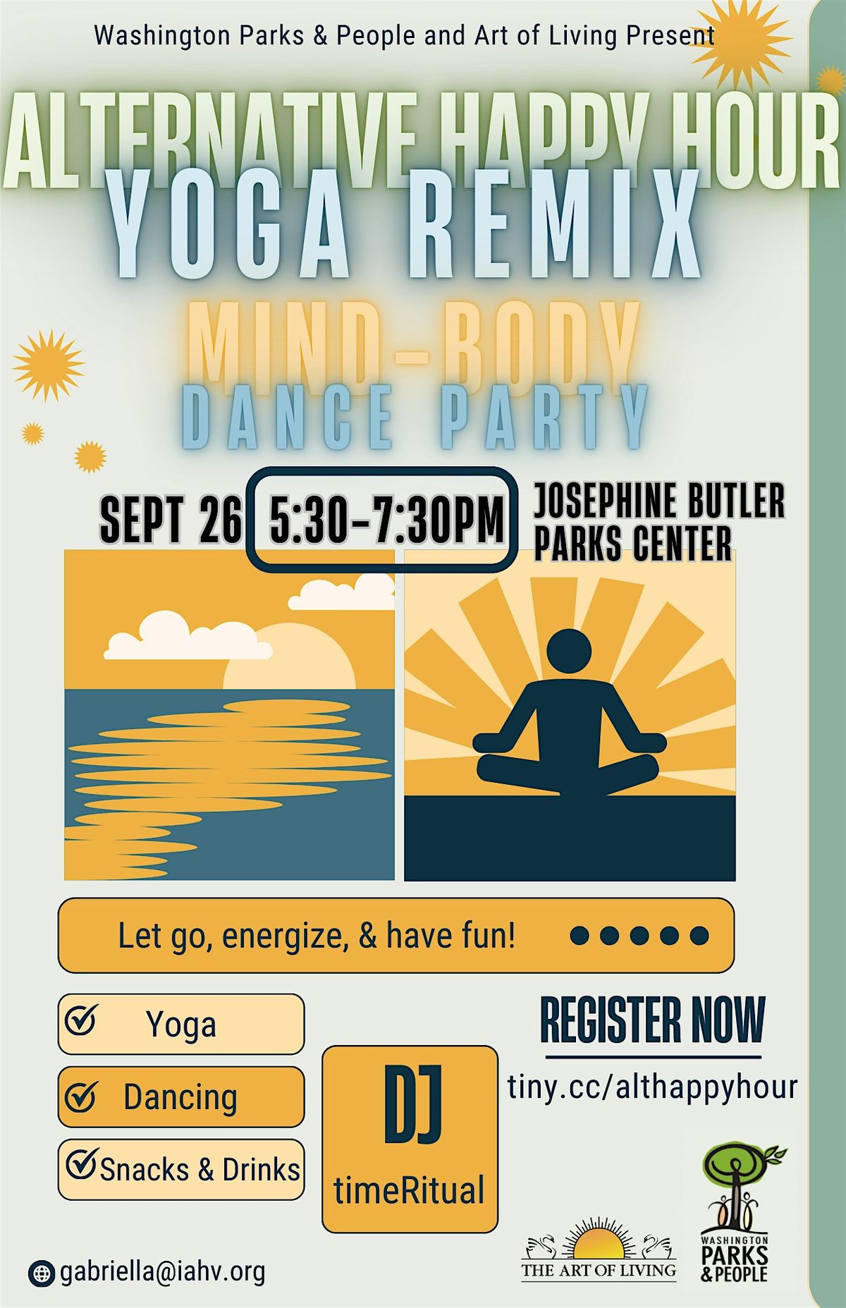 Alternative Happy Hour: Yoga Remind *Mind-body Dance Party