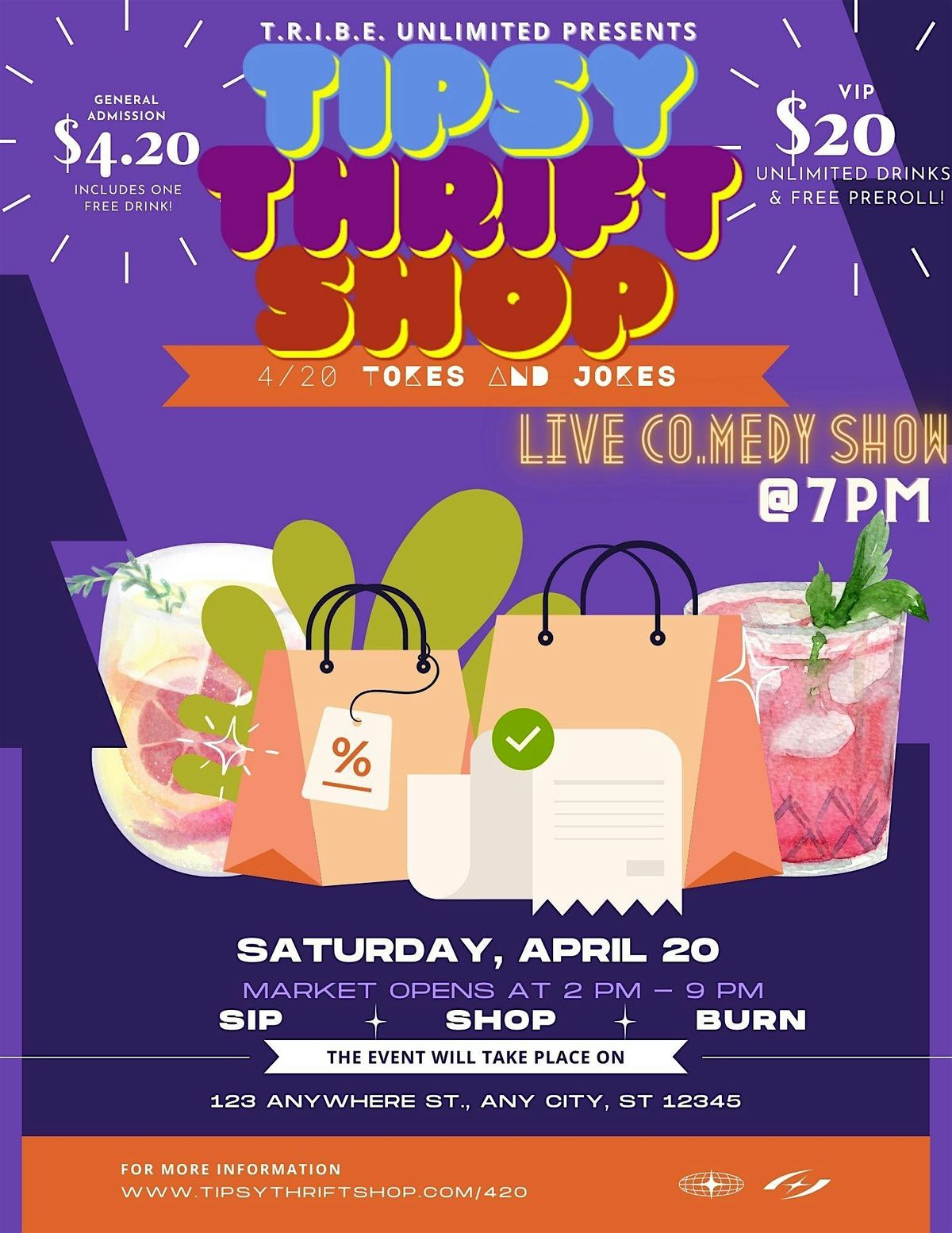 Tipsy Thrift Shop VOL. 3: 4\/20 Tokes And Jokes Edition!