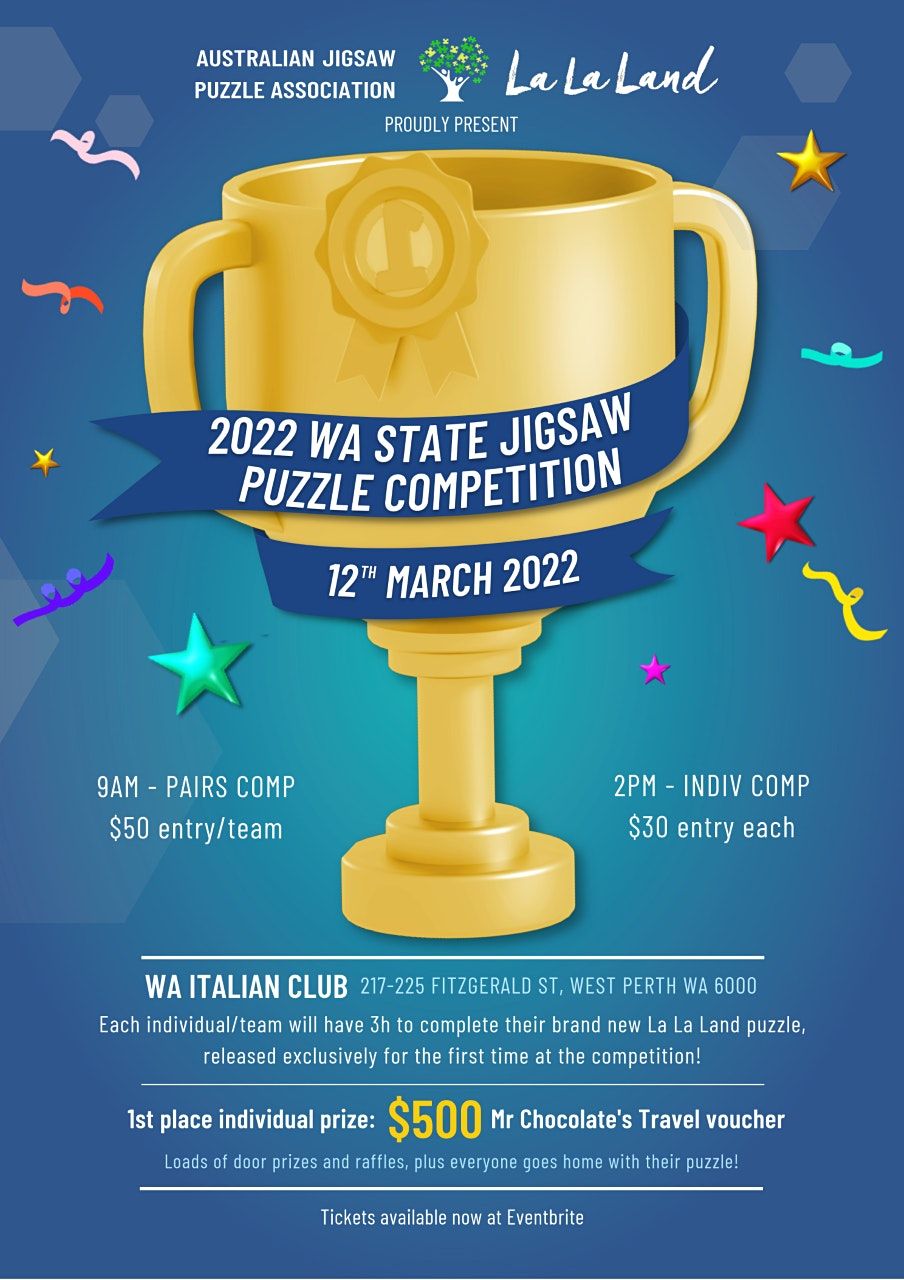 WA State Jigsaw Puzzle Competition 2022