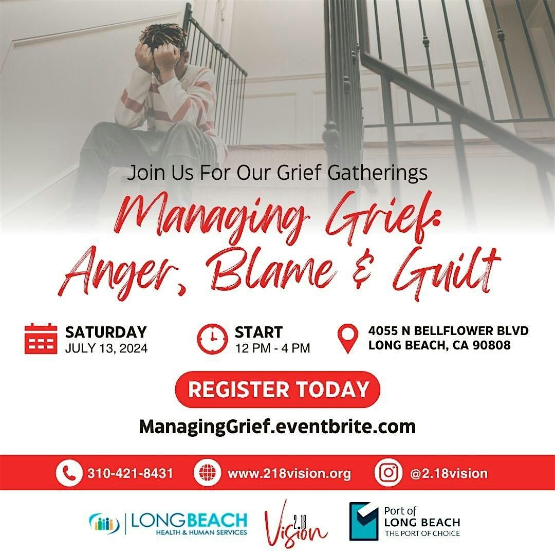 Managing Grief: Anger, Blame & Guilt