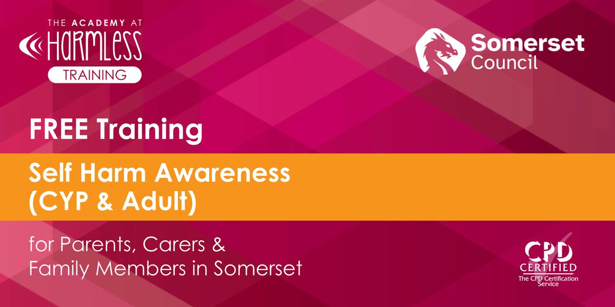 FREE Somerset - Self Harm Awareness Training