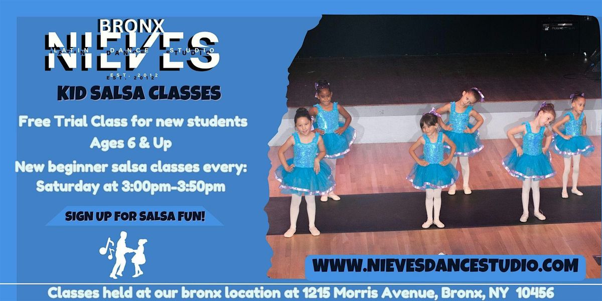 Kid Salsa Class - Bronx