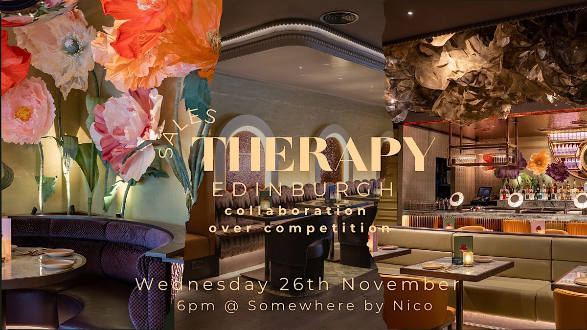 Sales Therapy Edinburgh - November Meet Up!