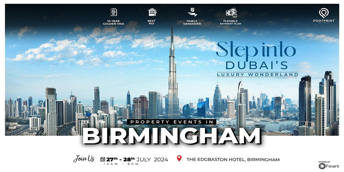 Dubai Property Expo in Birmingham