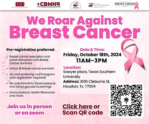 We Roar Against Breast Cancer