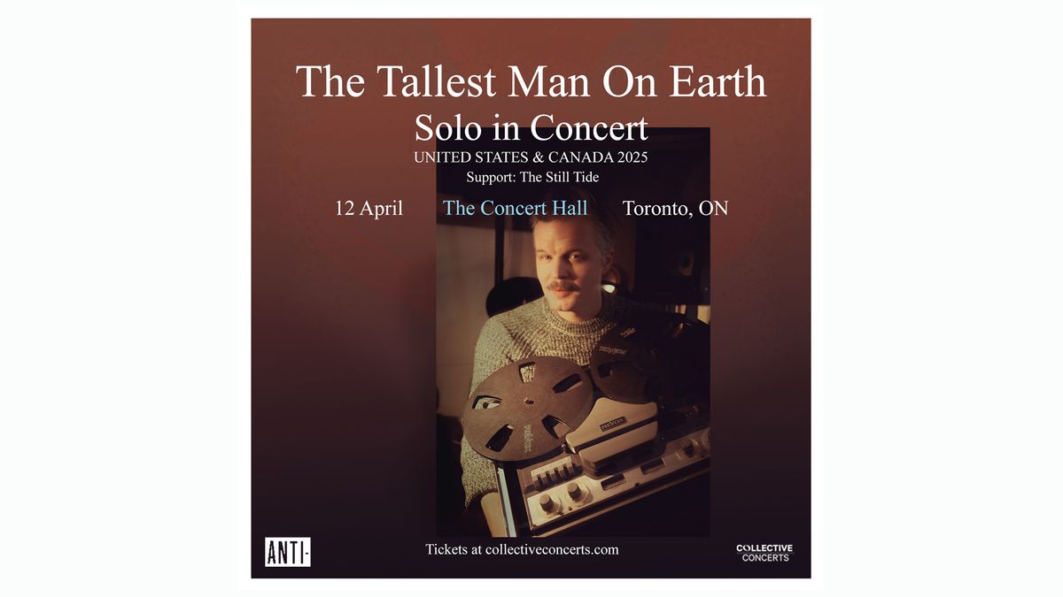 The Tallest Man on Earth at The Concert Hall