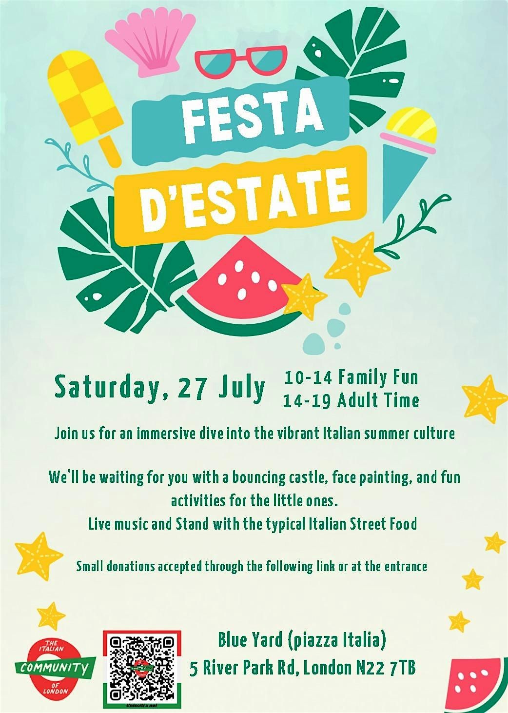 Festa d'estate 2024 - Italian Summer Fest 2024