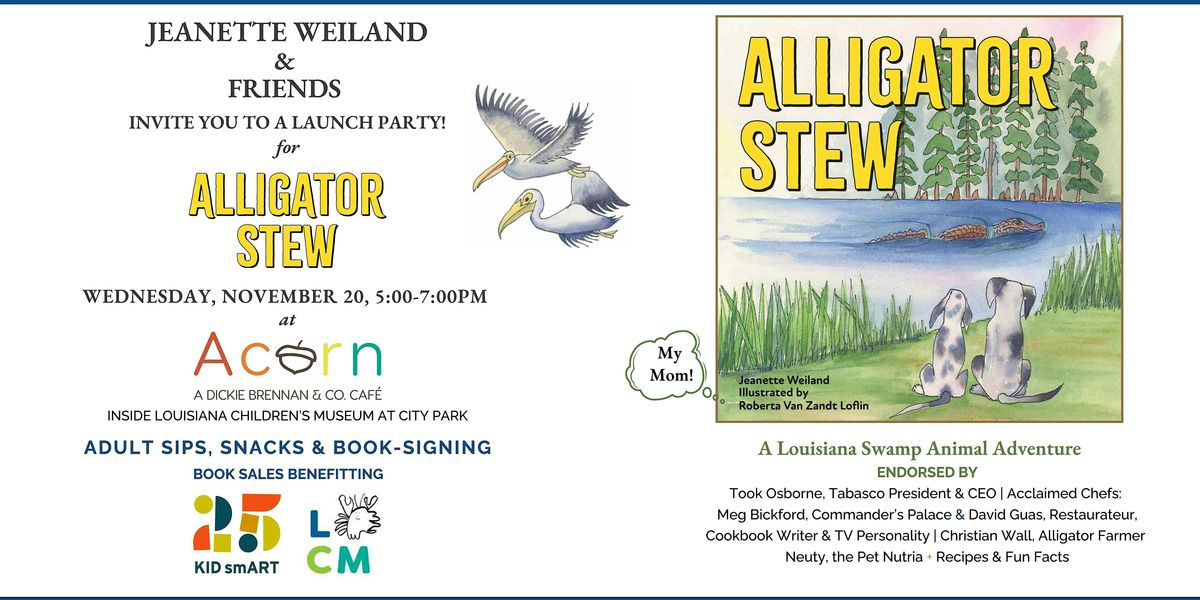 Alligator Stew Book Launch & Signing