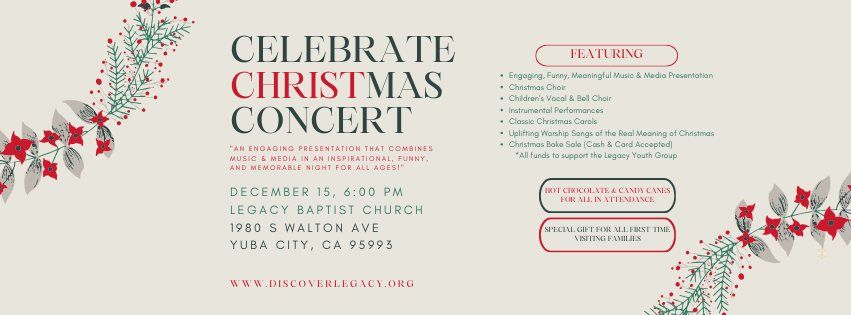 Celebrate CHRISTmas Concert 2024