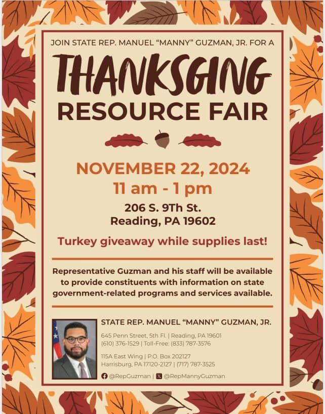 Third Annual Thanksgiving Resource Fair