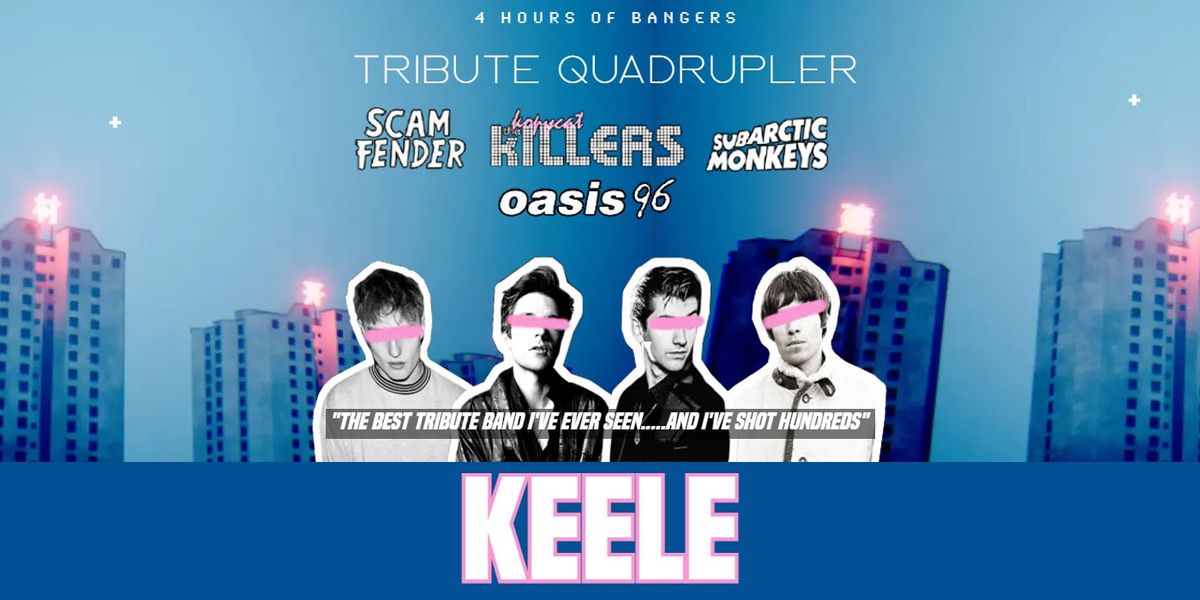 The Killers Tribute Band - Keele SU - 5th October 2024