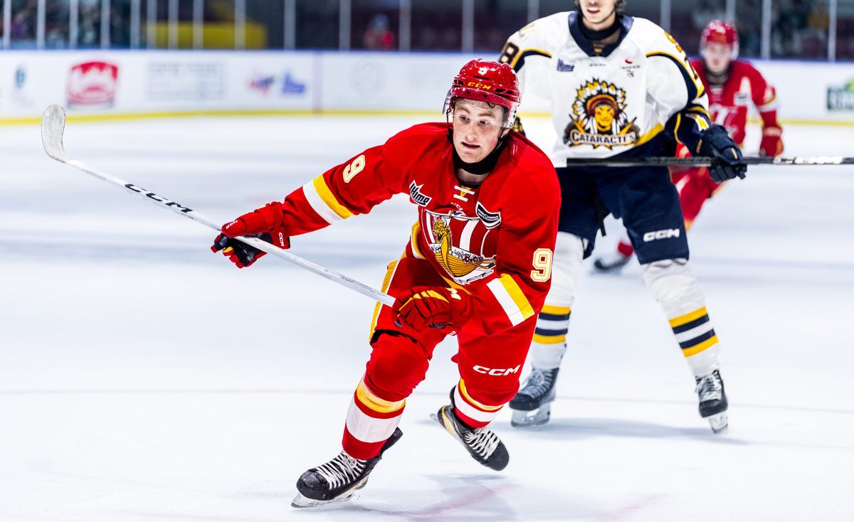 Baie-Comeau Drakkar at Rimouski Oc\u00e9anic