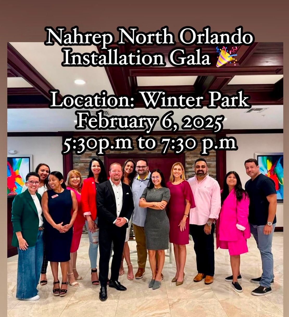 Nahrep North Orlando Installation Gala