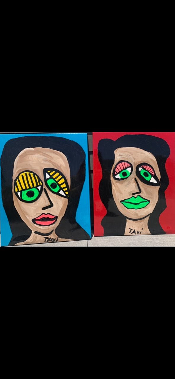 Paint and Sip with TAVi, Pacific City, Huntington Beach, 10 June 2022