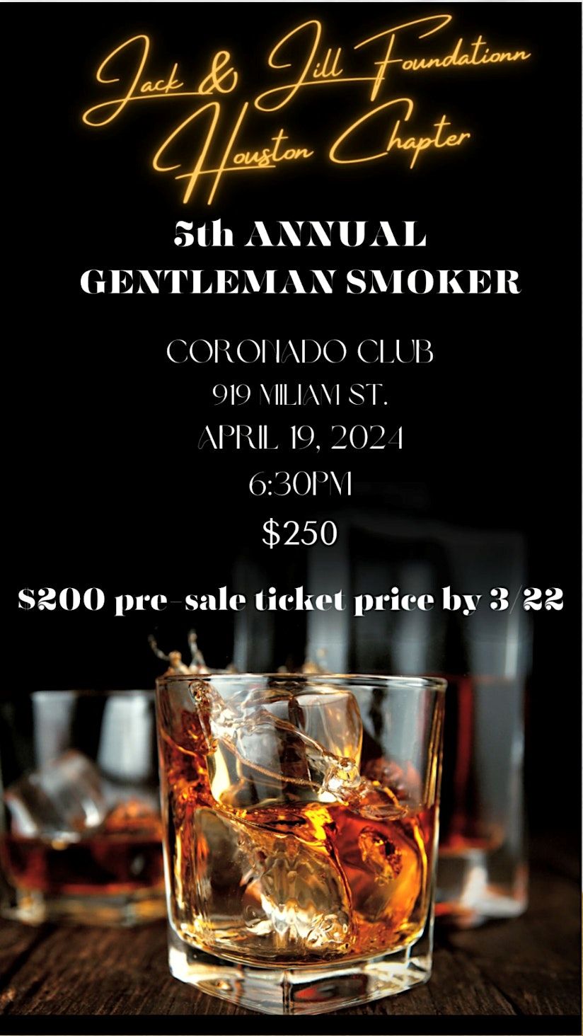 5th Annual Gentleman's Smoker