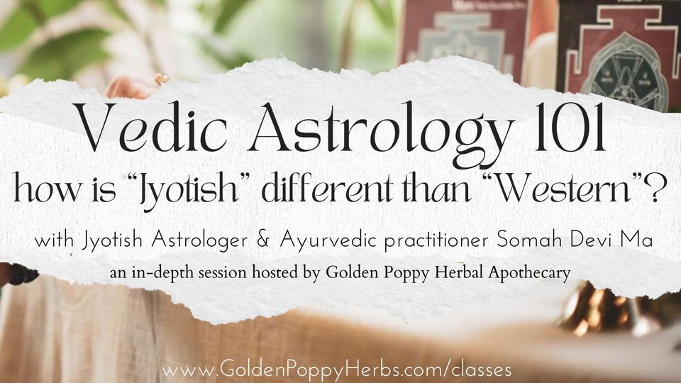 Vedic Astrology 101: how is \u201cJyotish\u201d different than \u201cWestern\u201d? with Somah Devi