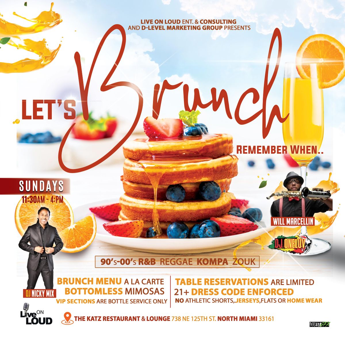 "Let's Brunch..." & Day Party!! 90'-00's Throwback