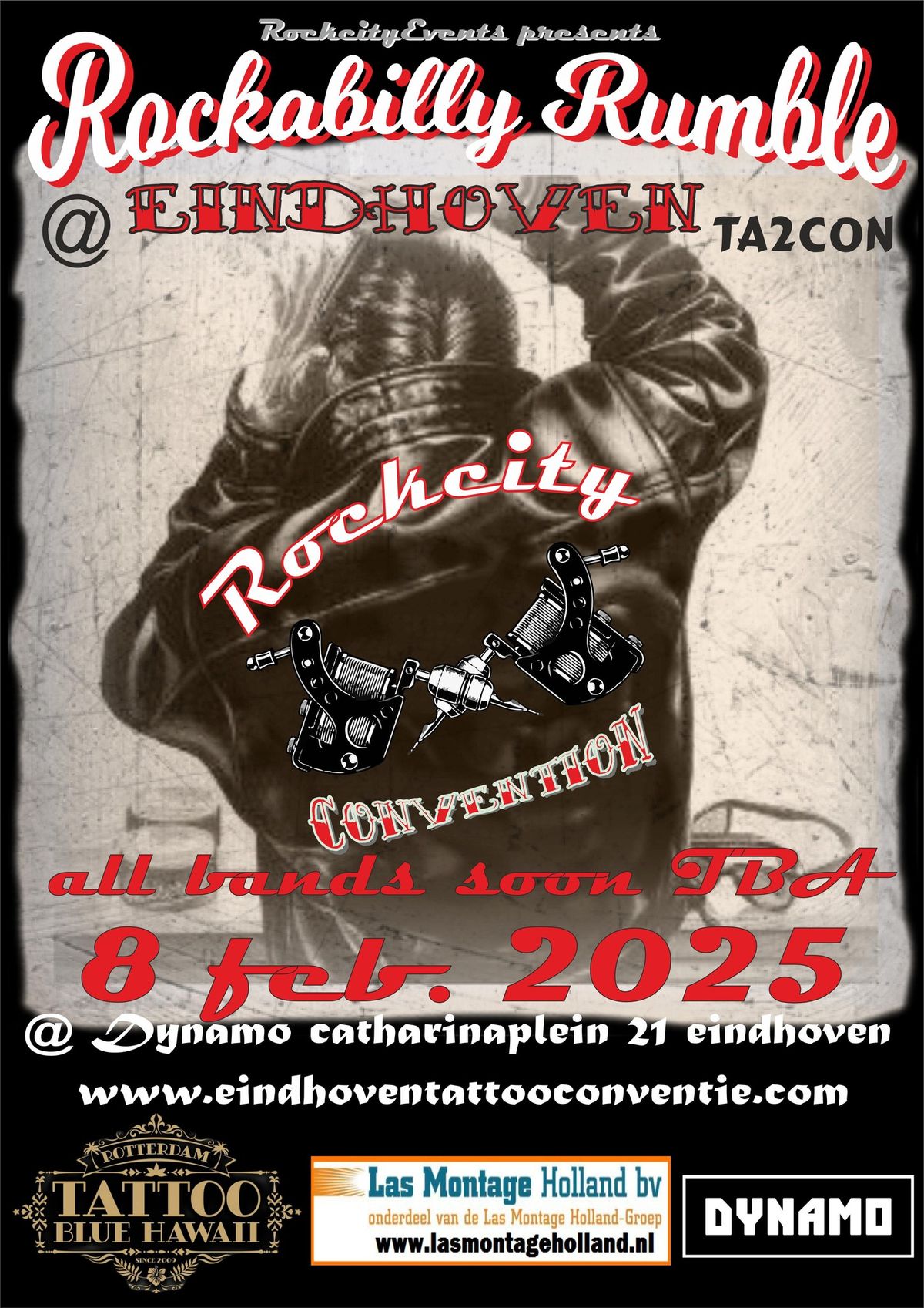 Rockabilly Rumble at the Rockcity Tattoocon Eindhoven 