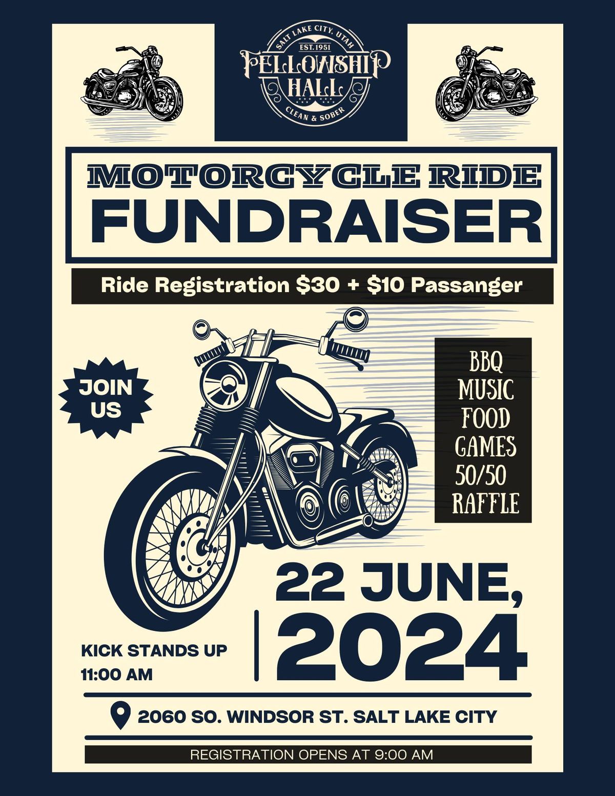 Motorcycle Ride Fundraiser