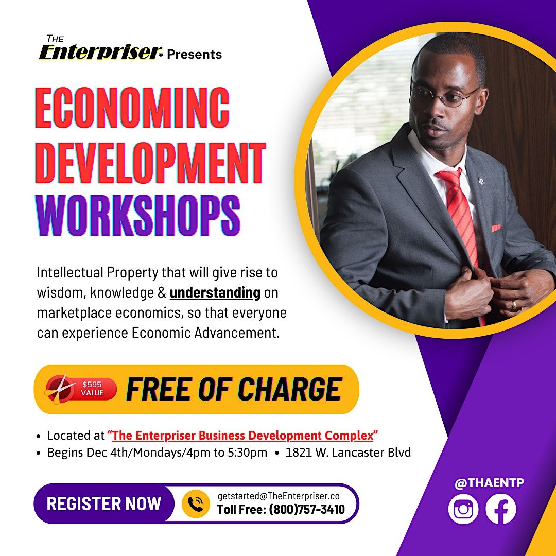 ECONOMINC DEVELOPMENT WORKSHOPS