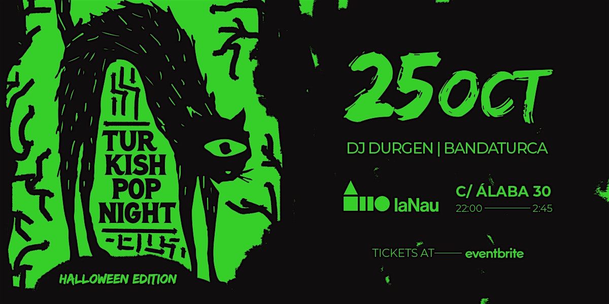 Turkish Pop Night Bcn - Halloween Edition