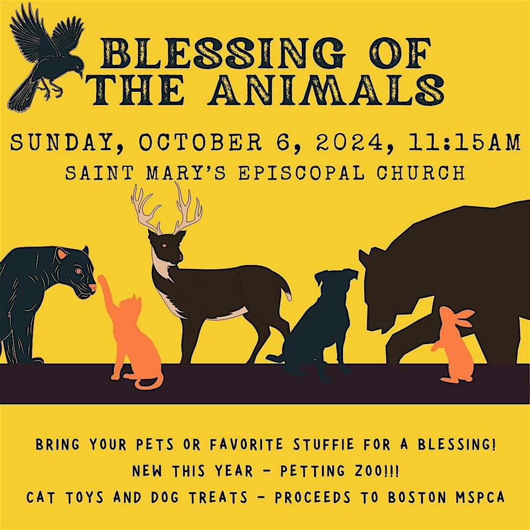 St. Mary's Blessing of the Animals!