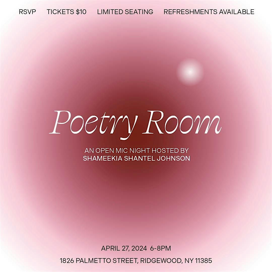 Poetry Room - An Open Mic Night