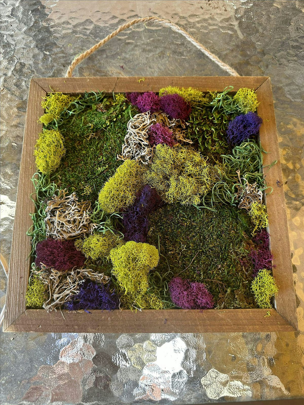 Moss Magic: Crafting Nature Inspired Wall Art