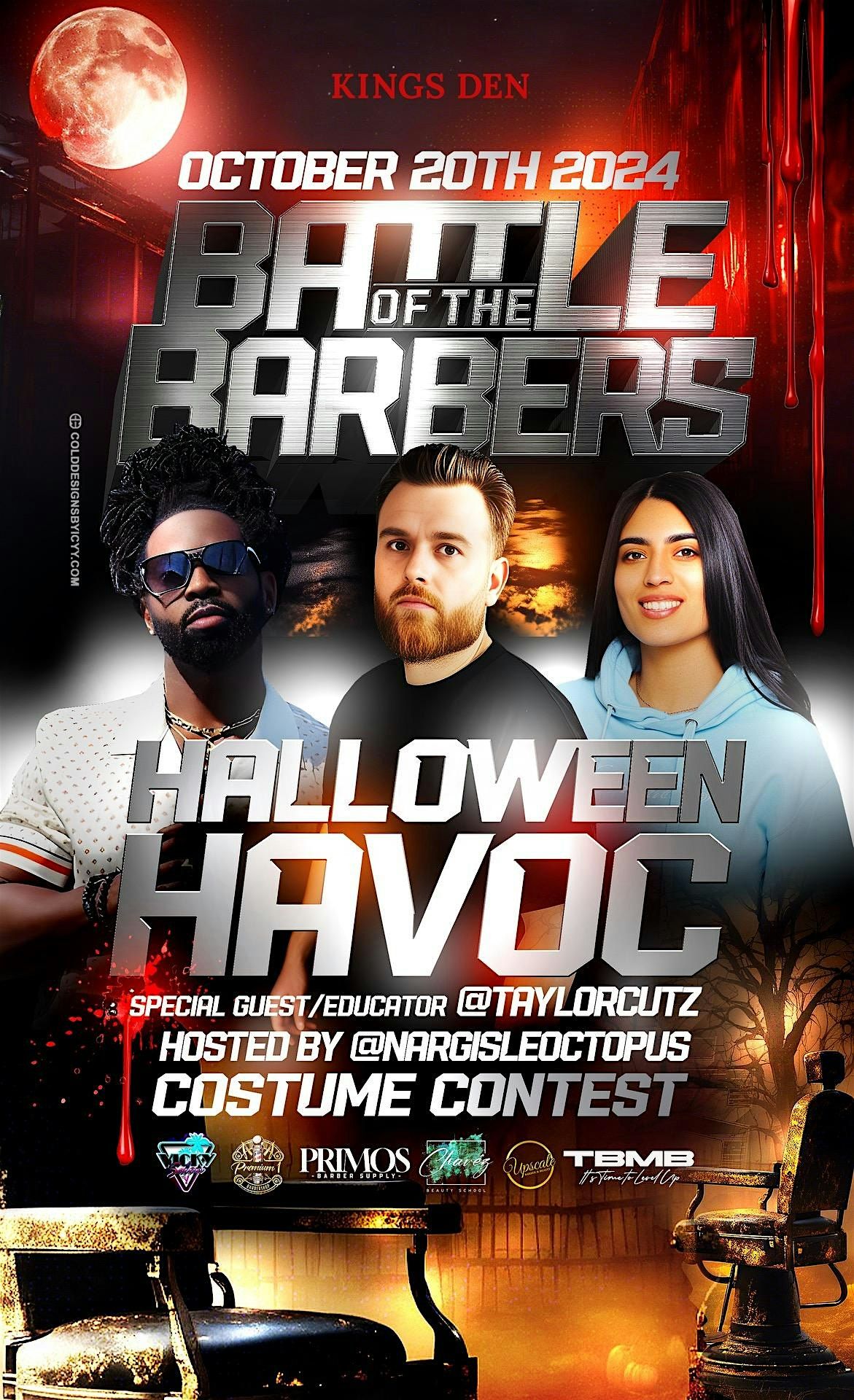 Battle Of The Barbers Halloween Havoc