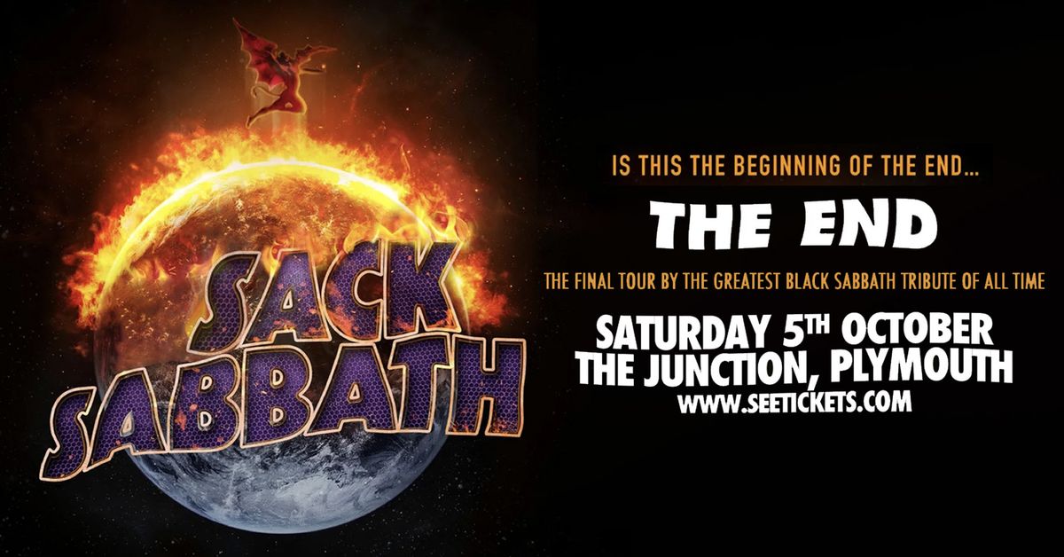 SACK SABBATH (A tribute to Black Sabbath) @ The Junction, Plymouth | 05.10.24