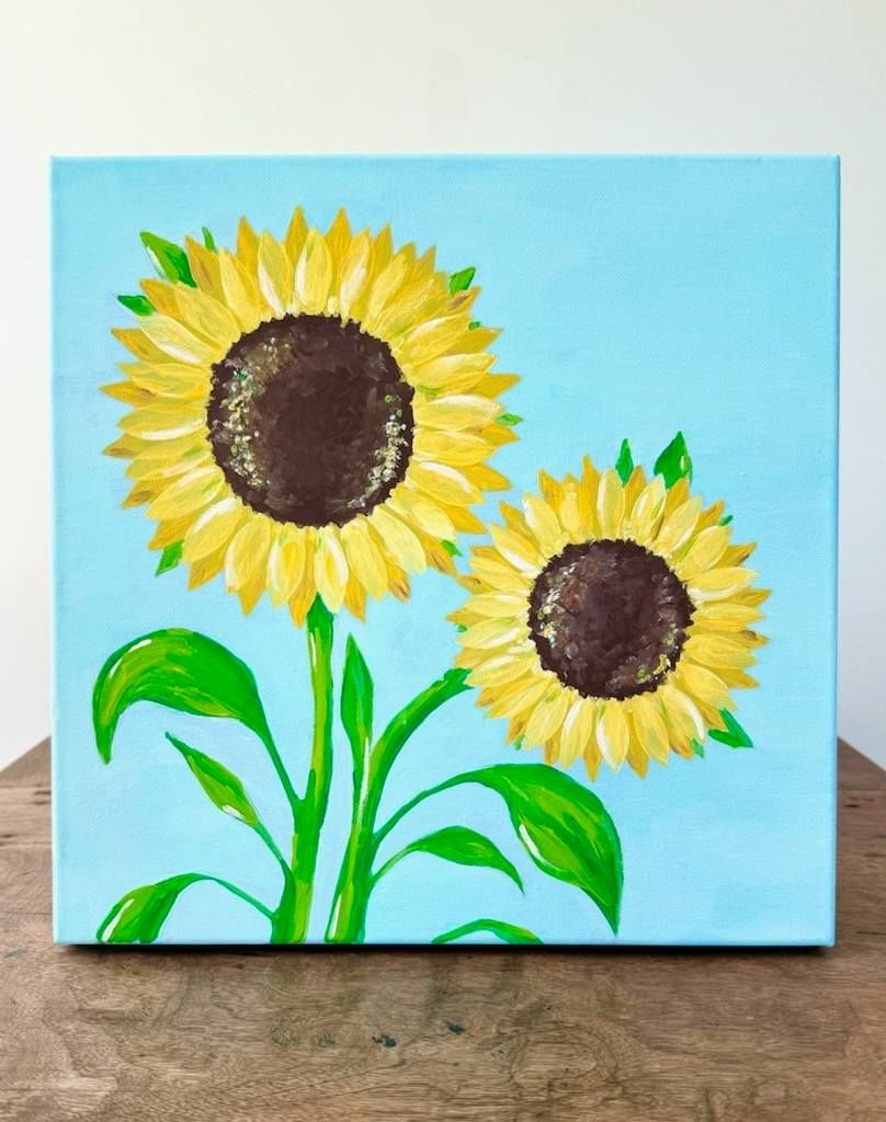 Sunflower Sip & Paint!!