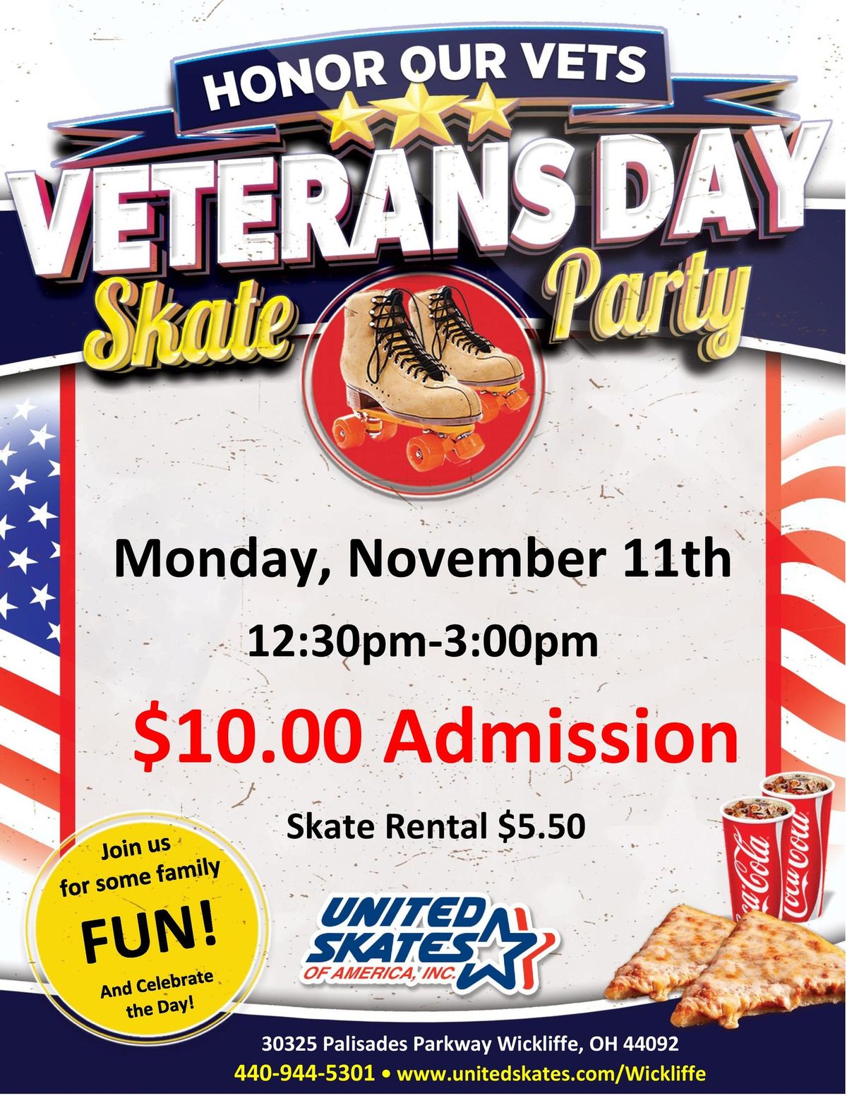 Veterans Day Skate 