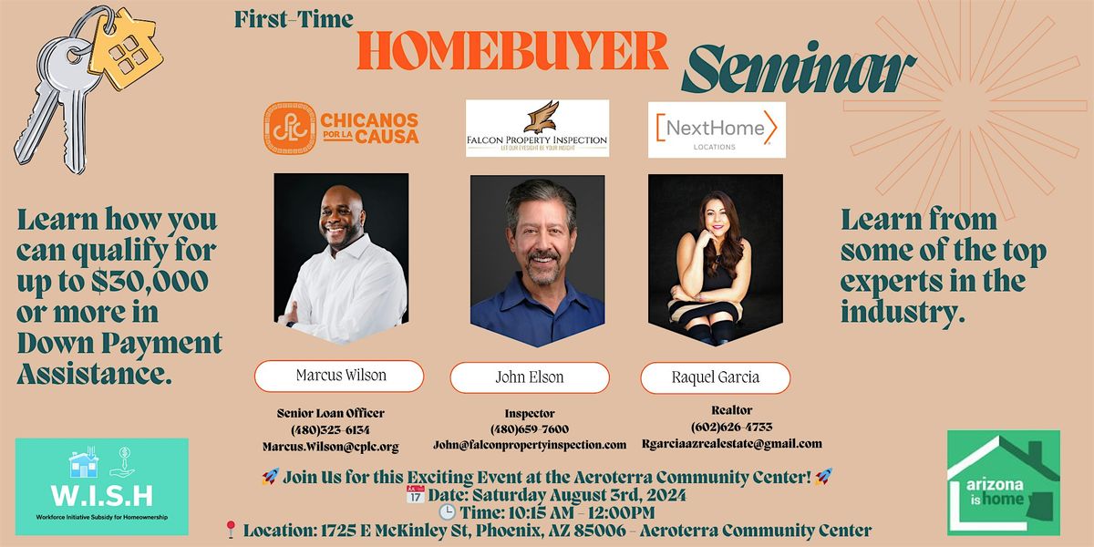 Frist Time Homebuyer Seminar