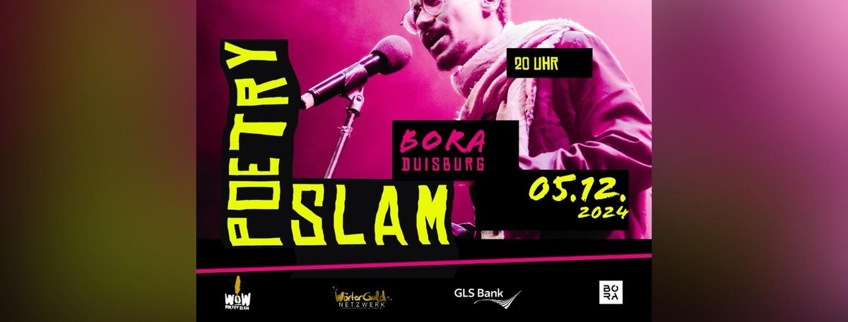 WoW Poetry Slam Duisburg - JAHRESFINALE