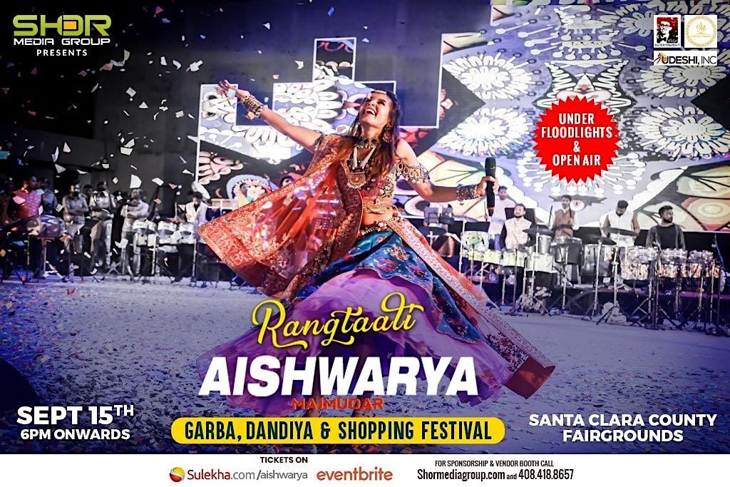 Aishwarya Majmudar | Grandest Outdoor Garba & Dandiya Festival