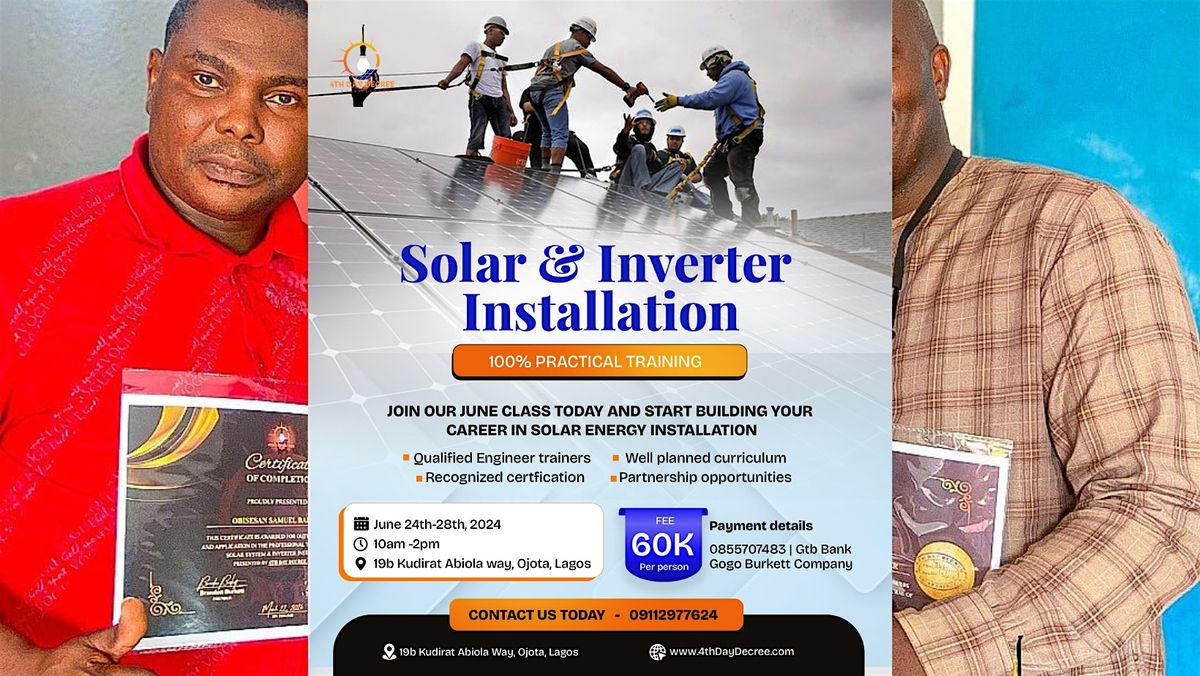 Solar Inverter Installation Training by 4thDayDecree