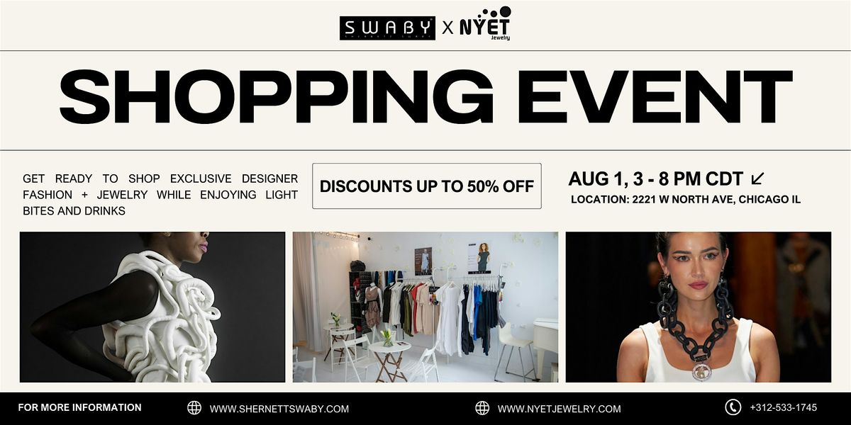 SWABY Fashion X NYET Jewelry Shopping Event