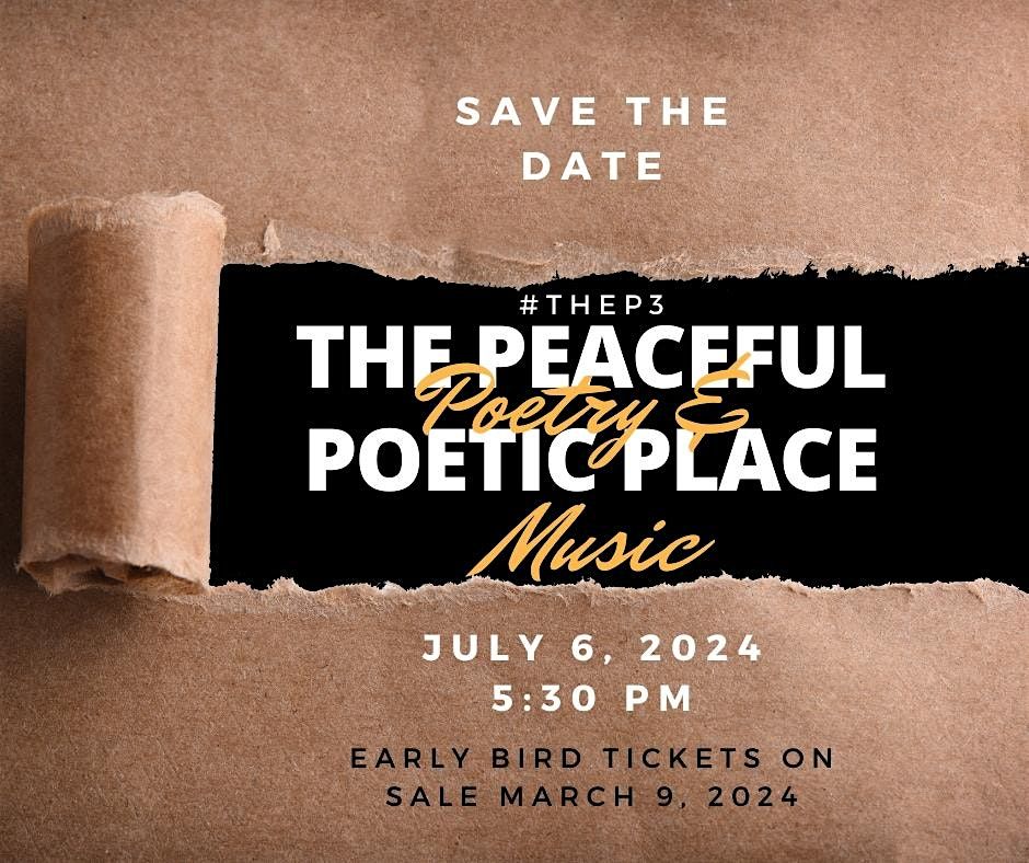 The Peaceful Poetic Place poetry & music series: Holy Spirit