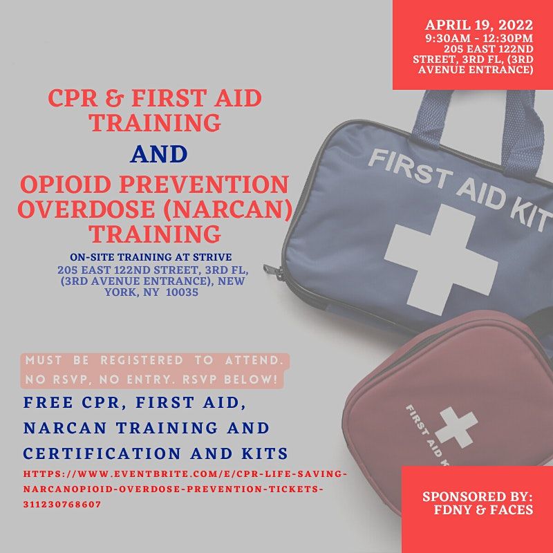 CPR Life Saving & Narcan\/Opioid Overdose Prevention