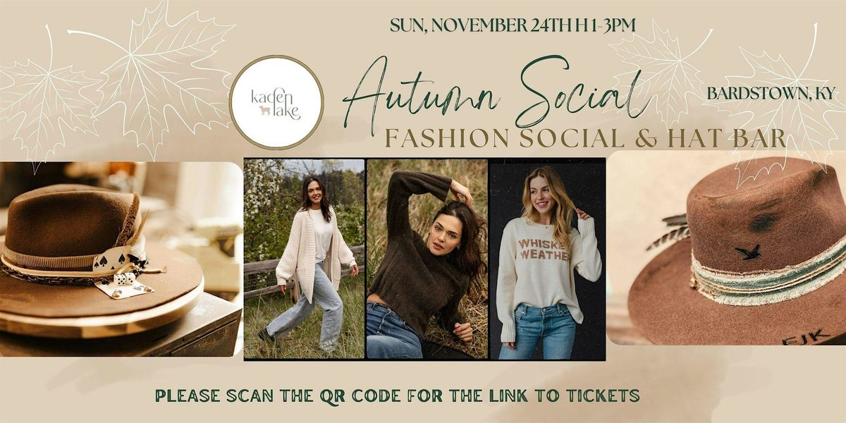 The Autumn Social