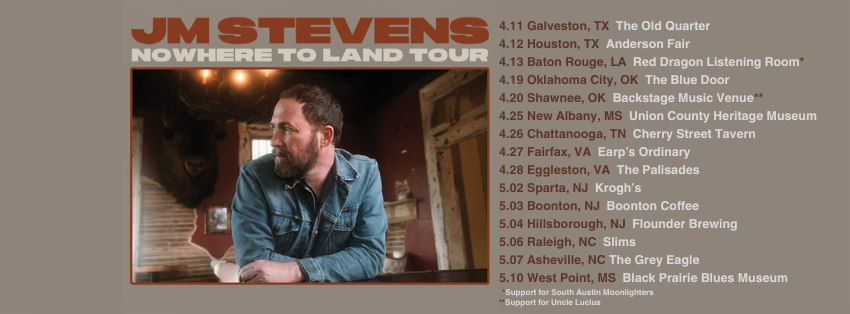 JM Stevens in Chattanooga, TN at Cherry Street Tavern-Album Release Show